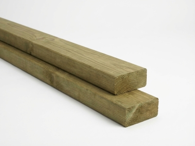 Kontstruktionholz  3,5x5,5x300cm Kiefer druckimpr&auml;gniert glatt gehobelt