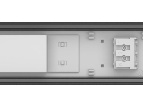 LCD Wandleuchte 5191 LED Up u. Down, Graphit
