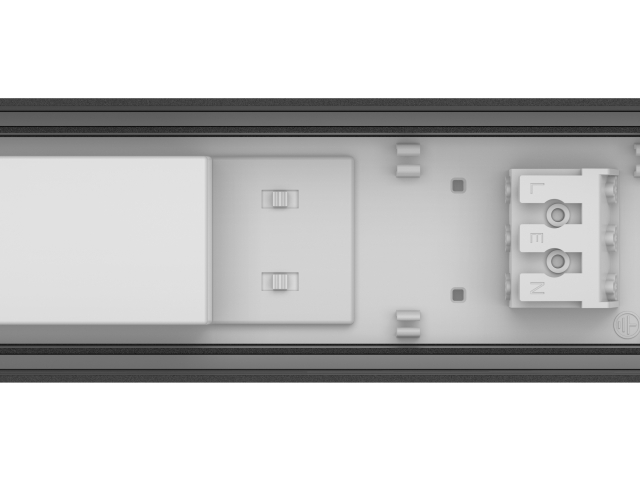 LCD Wandleuchte 5191 LED Up u. Down, Graphit