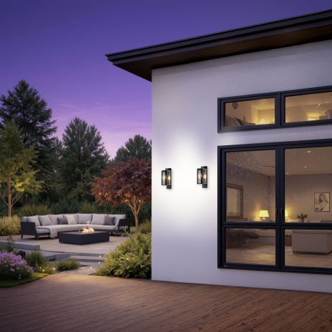 LCD Wandleuchte 5185 Graphit