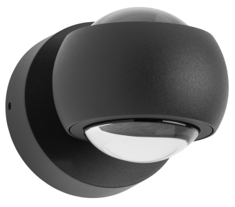 LCD Wandleuchte 5170 LED Up u. Down Graphit