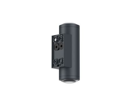 LCD Wandleuchte 5155 LED Up u. Down Graphit