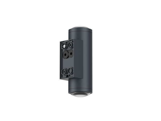 LCD Wandleuchte 5155 LED Up u. Down Graphit