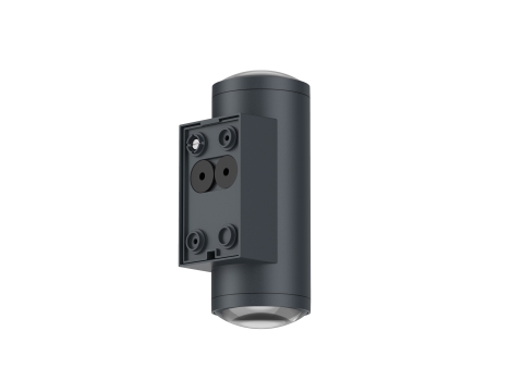LCD Wandleuchte 5156 LED Up u. Down Graphit