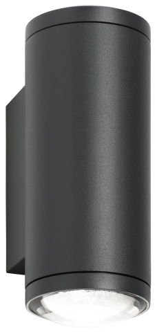 LCD Wandleuchte 5156 LED Up u. Down Graphit