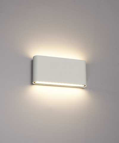 LCD Wandleuchte 5181 LED Up u. Down Wei&szlig;