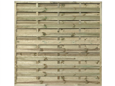 Dichtzaun Fjord-2 Kiefer KDI-gr&uuml;n 180x180cm gerade