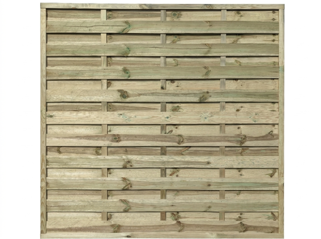 Dichtzaun Fjord-2 Kiefer KDI-gr&uuml;n 180x180cm gerade