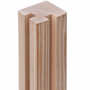SELECT L&auml;rche natur Eckpfosten 9x9x190cm