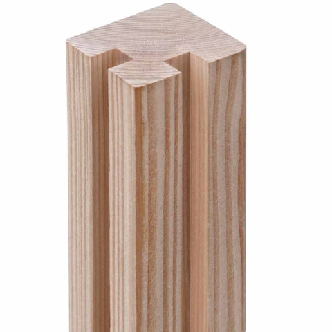 SELECT L&auml;rche natur Eckpfosten 9x9x190cm
