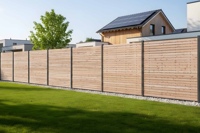 Rhombus Select L&auml;rche natur Steckzaun 90x180cm