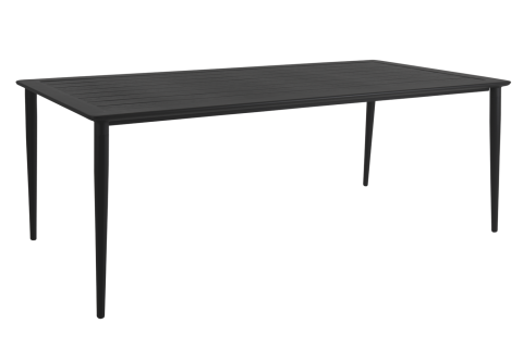 Brafab Nimes Esstisch 200x98cm, Aluminium schwarz