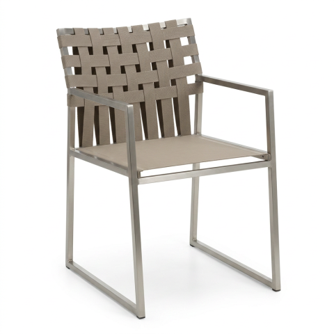 Zebra Gartenm&ouml;bel-Set Linax-Oko aus Tischplatte aus recyceltem Teakholz