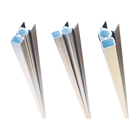 Elephant drehbares Eckprofil Aluminium anodisiert f&uuml;r Modular Pfosten