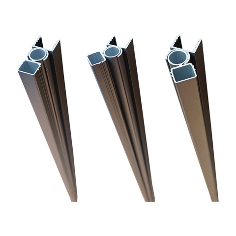 Elephant drehbares Eckprofil Aluminium anthrazit f&uuml;r Modular Pfosten