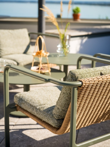 Brafab Motty Sessel Nordic Green-Teddy Verde