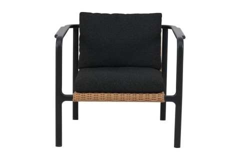 Brafab Motty Sessel, Schwarz-Teddy Black