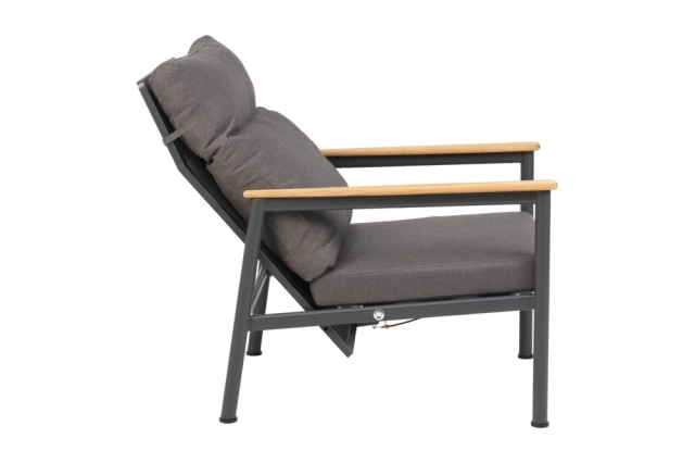Brafab Gordon Sessel, Anthrazit-Soft Dawn