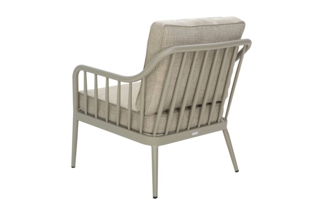Brafab Coleville Sessel, Khaki-Burlap Beige, inkl. Kissen