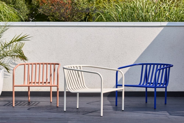 Brafab Bendt Sessel, Peach-Teddy Beige, inkl. Kissen