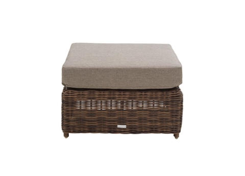 Brafab Glendon Ottomane 72x72cm, Dark Brown-Soft Moose