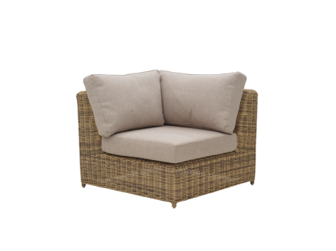 Brafab Glendon Eck-Lounge 323x253cm, Rustic-Beige, inkl. Auflagen