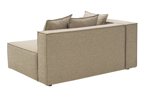 Brafab Muki Sofa-Abschlusselement rechts 140x100x75cm, Light Taupe