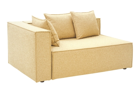 Brafab Muki Sofa-Abschlusselement rechts 140x100x75 cm, Corn