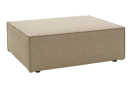 Brafab Muki Ottoman 81x100x39cm, Light Taupe