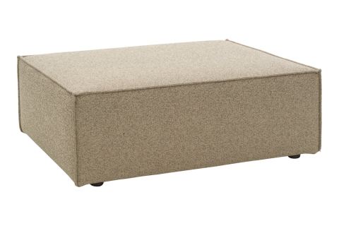 Brafab Muki Ottoman 81x100x39cm, Light Taupe
