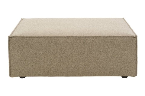 Brafab Muki Ottoman 81x100x39cm, Light Taupe