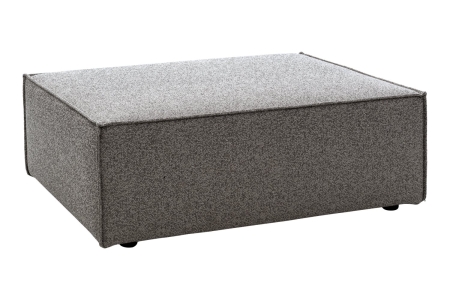 Brafab Muki Ottoman 81x100x39cm, Smokey Grey