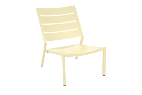 Brafab Delia Loungesessel, Aluminium Lemon, stapelbar