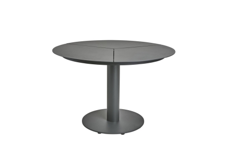 Brafab Peace Diningtisch rund 110cm, Aluminium-Stahl, Antrazit