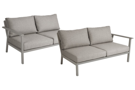 Brafab Samvaro Low Abschluss, Khaki-Sand, Set Bank links und rechts