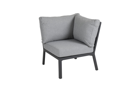 Samvaro Low Ecke, Antrazit-Pearl grey