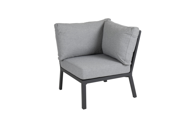Samvaro Low Ecke, Antrazit-Pearl grey