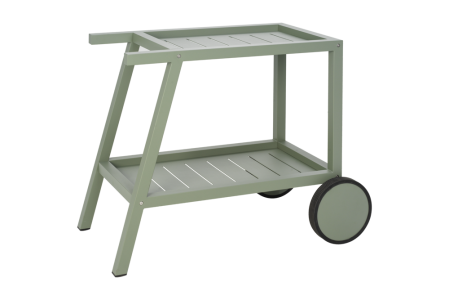 Brafab Samvaro Servierwagen, Dusty Green