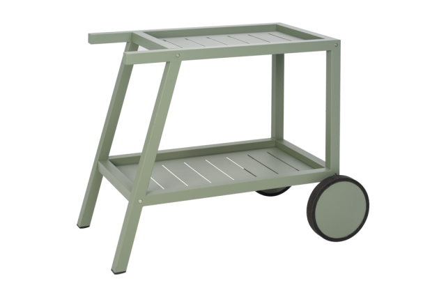 Brafab Samvaro Servierwagen, Dusty Green
