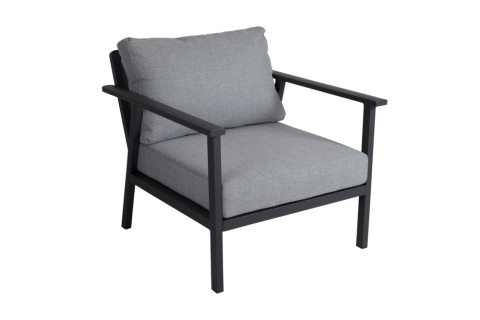 Brafab Samvaro Low Sessel, Antrazit-Pearl Grey