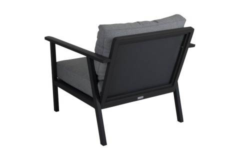 Brafab Samvaro Low Sessel, Antrazit-Pearl Grey