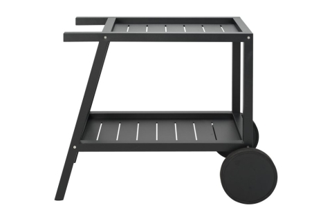 Brafab Samvaro Servierwagen, Schwarz