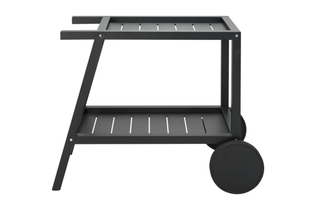 Brafab Samvaro Servierwagen, Schwarz