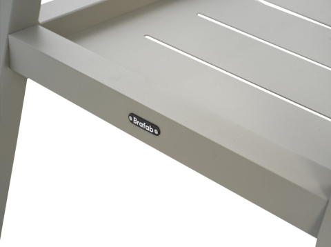 Brafab Samvaro Servierwagen 86x49x69cm Aluminium Khaki
