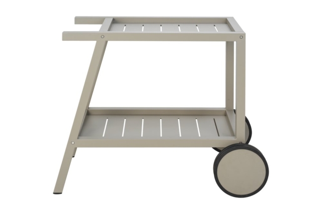Brafab Samvaro Servierwagen 86x49x69cm Aluminium Khaki