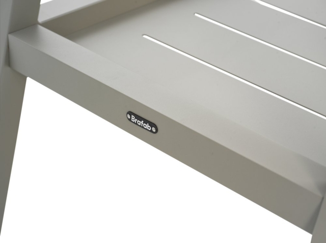 Brafab Samvaro Servierwagen 86x49x69cm Aluminium Khaki