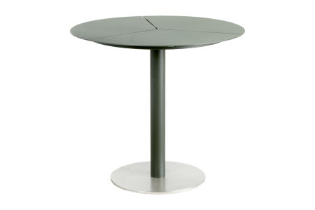 Brafab Peace Bistrotisch rund 80cm,  H73cm, Nordic Green
