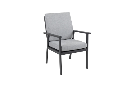 Brafab Samvaro Diningsessel, Antrazit-Pearl Grey