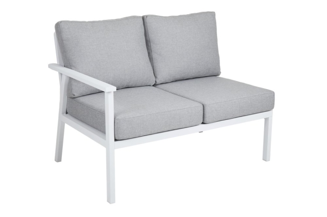Brafab Samvaro High Abschlussteil, Wei&szlig;-Pearl grey, 120x82x94cm