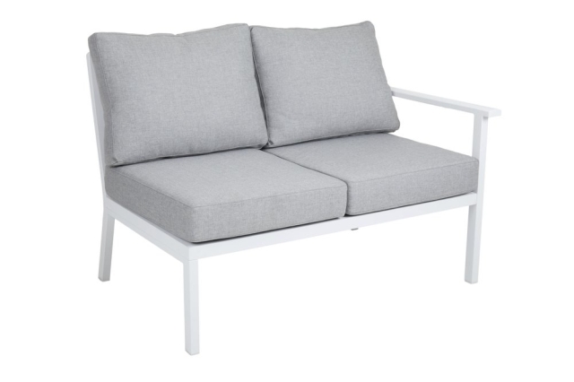 Brafab Samvaro High Abschlussteil, Wei&szlig;-Pearl grey, 120x82x94cm